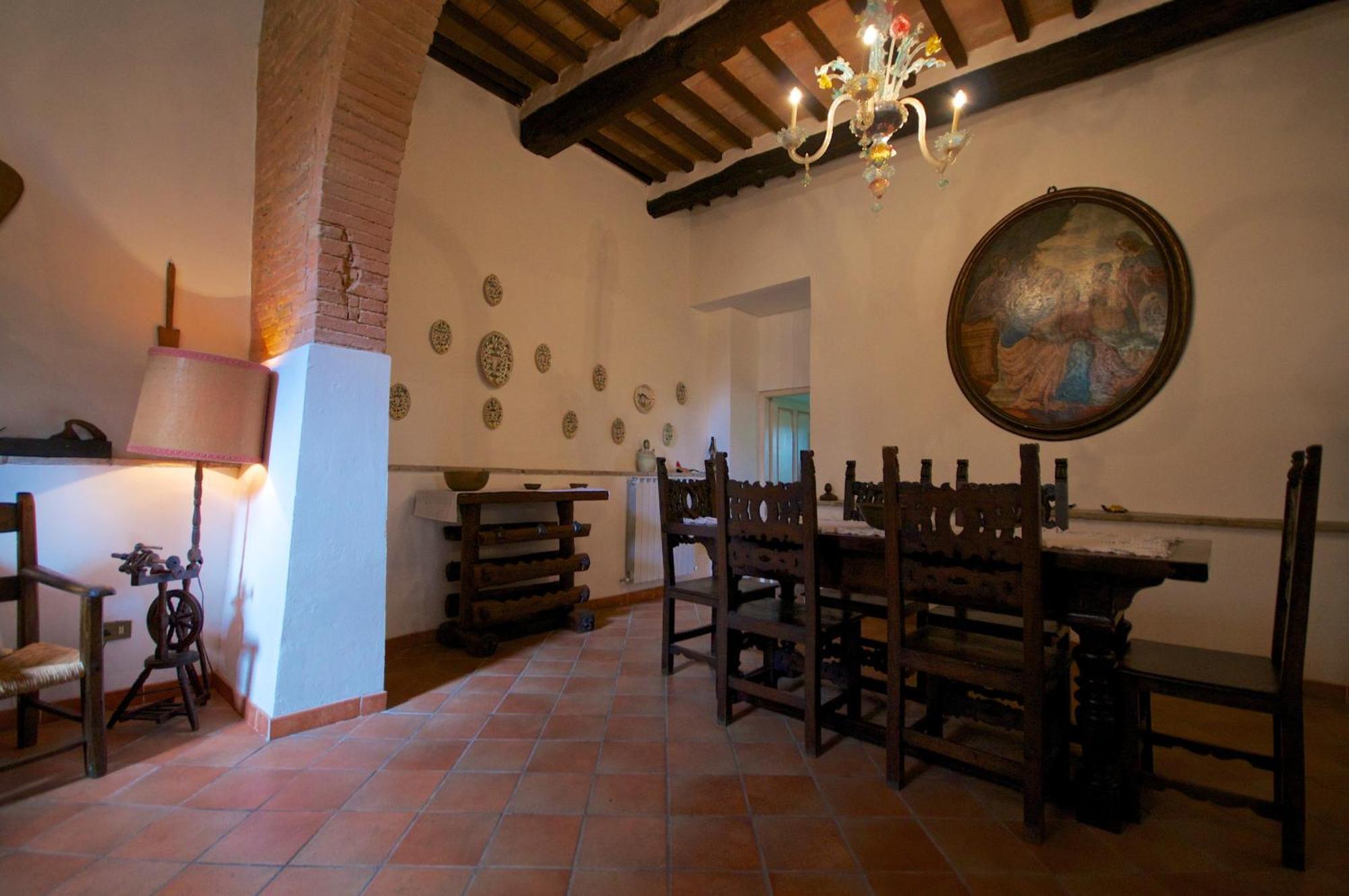 Agriturismo Corvaia Radicofani Eksteriør billede