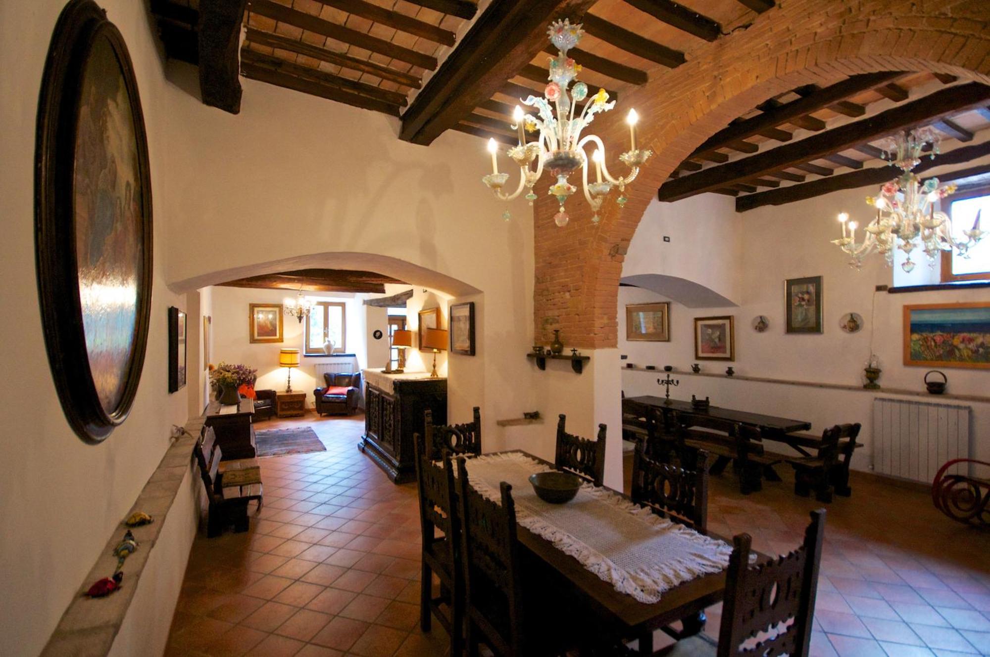 Agriturismo Corvaia Radicofani Eksteriør billede