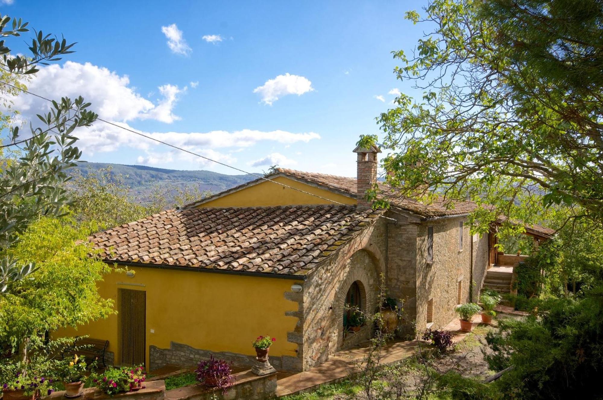 Agriturismo Corvaia Radicofani Eksteriør billede